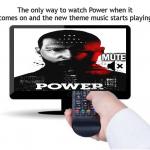 power theme music mute