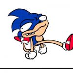 Walkin Sonic meme