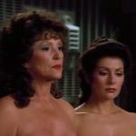 Lwaxana and Deanna Troi Naked