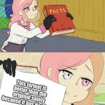 Neo giving the Facts | This format is better than the original solely because it has Neo in it. | image tagged in neo giving the facts | made w/ Imgflip meme maker