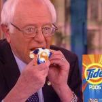 Bernie Eat Tide Pod meme