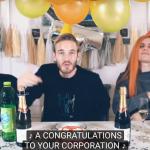 pewdiepie congratulations meme