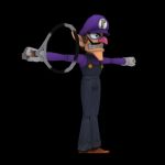 T Pose Waluigi | I MADE A WALUIGI STREAM HTTPS://IMGFLIP.COM/M/WHATWRONGWITHWALUIGI | image tagged in t pose waluigi | made w/ Imgflip meme maker