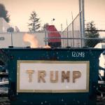 Trump, a name you can trust in a dumpster fire meme
