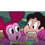 Spinel consoling Steven meme