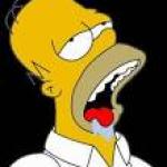 Drooling Homer