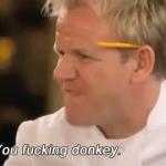 You fucking donkey