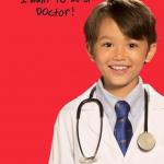 Hispanic Boy wants to be a doctor