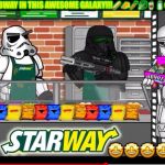 Starway of subway! | SUBWAY IN THIS AWESOME GALAXY!!!🥖🧀🥕🥬🥤🧂😊; 🤩🤩🤩🤩🤩😎 | image tagged in starway of subway | made w/ Imgflip meme maker