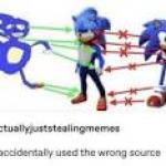 SANIC.EXE has stapped