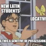 New Latin Students