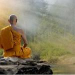 Buddhist medditate
