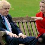Boris Johnson on the bench
