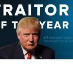 Trump Traitor of the Year meme