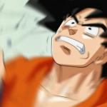 Pissed off goku