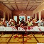 The Satanic Last Supper meme
