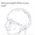 What's on your mind meme