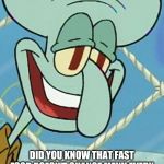 American Squid Pyscho | DID YOU KNOW THAT FAST FOOD DOESN'T CHANGE MENU EVERY DAY. IF YOU DON'T KNOW WHAT TO ORDER, GET THE HELL OUT OF THE LINE. | image tagged in american squid pyscho | made w/ Imgflip meme maker