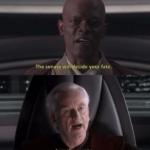 I am the senate meme