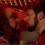 Riker Klingon Face to Face