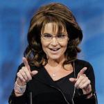 Sarah Palin Two Finger Pointing