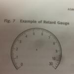 Retard gauge