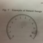 Retard gauge