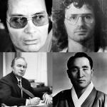 Jim Jones, David Koresh, L. Ron Hubbard, Sun Myung Moon cult