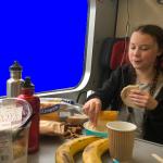 Greta Thunberg Lunch in Denmark meme