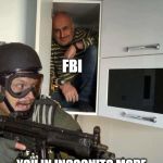 Man hiding in cubboard from SWAT template | FBI; YOU IN INCOGNITO MODE THINKING THAT YOU ARE SAFE | image tagged in man hiding in cubboard from swat template,memes,funny memes,meme,funny meme,dank memes | made w/ Imgflip meme maker