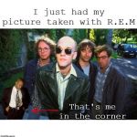 picture taken with rem | COVELL BELLAMY III | image tagged in picture taken with rem | made w/ Imgflip meme maker