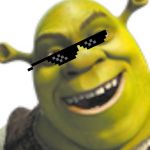 GOD!!! | GOD IS THAT YOU; YES MY CHILD | image tagged in shrek face | made w/ Imgflip meme maker