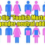 Gender chart 58 genders | Pro tip: "Foolish Mortals" is a gender-neutral address | image tagged in gender chart 58 genders | made w/ Imgflip meme maker