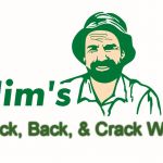 Jim's | Sack, Back, & Crack Wax | image tagged in jim's | made w/ Imgflip meme maker