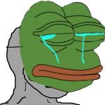 NPC Sad Pepe Mask Meme Generator - Imgflip