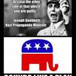 Goebbels and his disciples meme