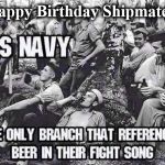 navy | Happy Birthday Shipmates! | image tagged in navy | made w/ Imgflip meme maker