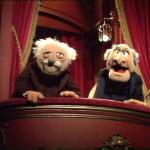 The Muppet's Waldorf & Statler meme