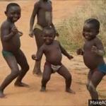 africian baby dancing