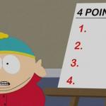 cartman 4 point plan meme