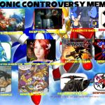 Sonic controversy template | image tagged in sonic controversy template,sonic the hedgehog | made w/ Imgflip meme maker