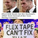 I do... agree with the guy on the bottom | image tagged in flex tape cant fix that,marriage,affairs | made w/ Imgflip meme maker