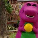 Barney Angry meme