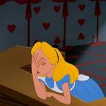 Alice in Wonderland, Annoyed meme