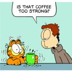 Garfield Crazy Coffee Meme Generator - Imgflip