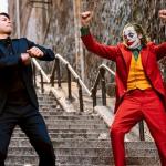 Joker and Peter Parker dancing