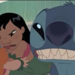 Stitch taking a selfie meme