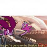 Looks like you're going to the Shadow Realm Steven meme