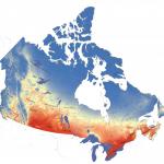 Canada Heat Map meme