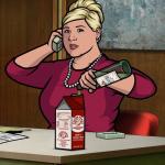 Archer Pam Poovey Green Russians